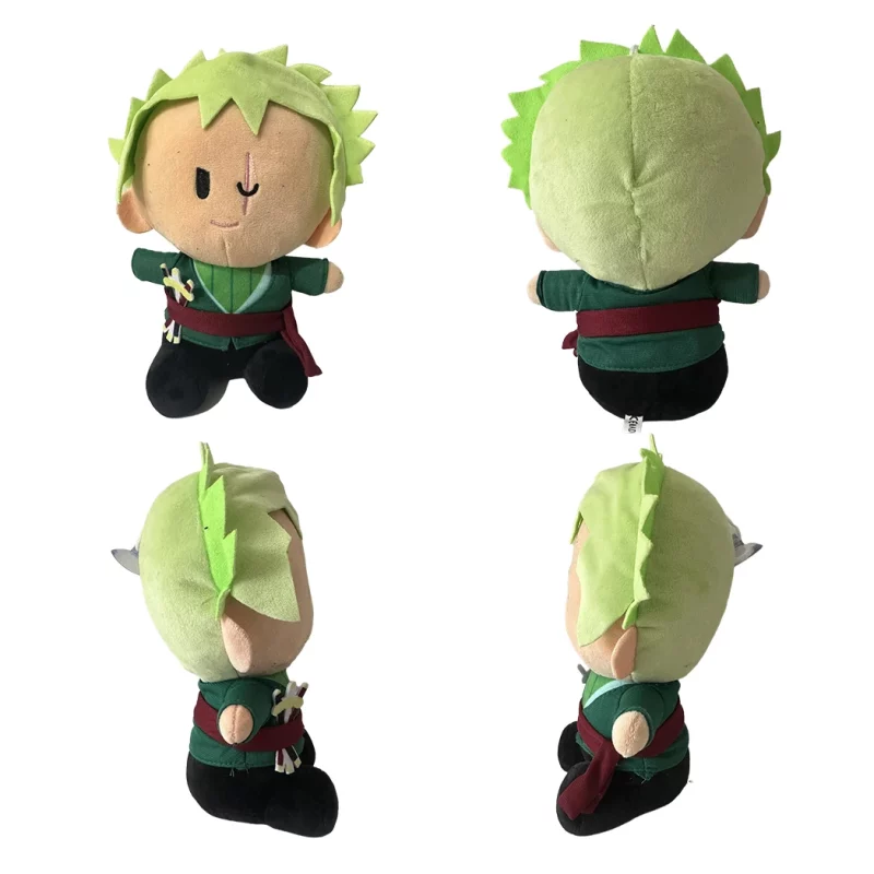 20cm One Piece Luffy Zoro Ace Sabo Sanji Plush Toy - Image 5
