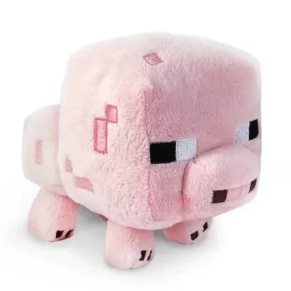 Game MC Baby Pig Plush Stuffed Toys Wolf Ocelot Enderman Plush Soft Animals Toy Doll for Kids Children Gifts