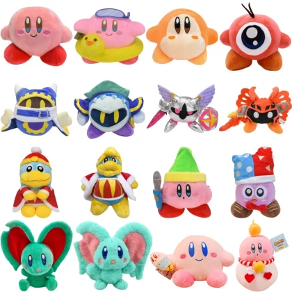 Star Kirby Waddle Dee King Dedede Plush Toy