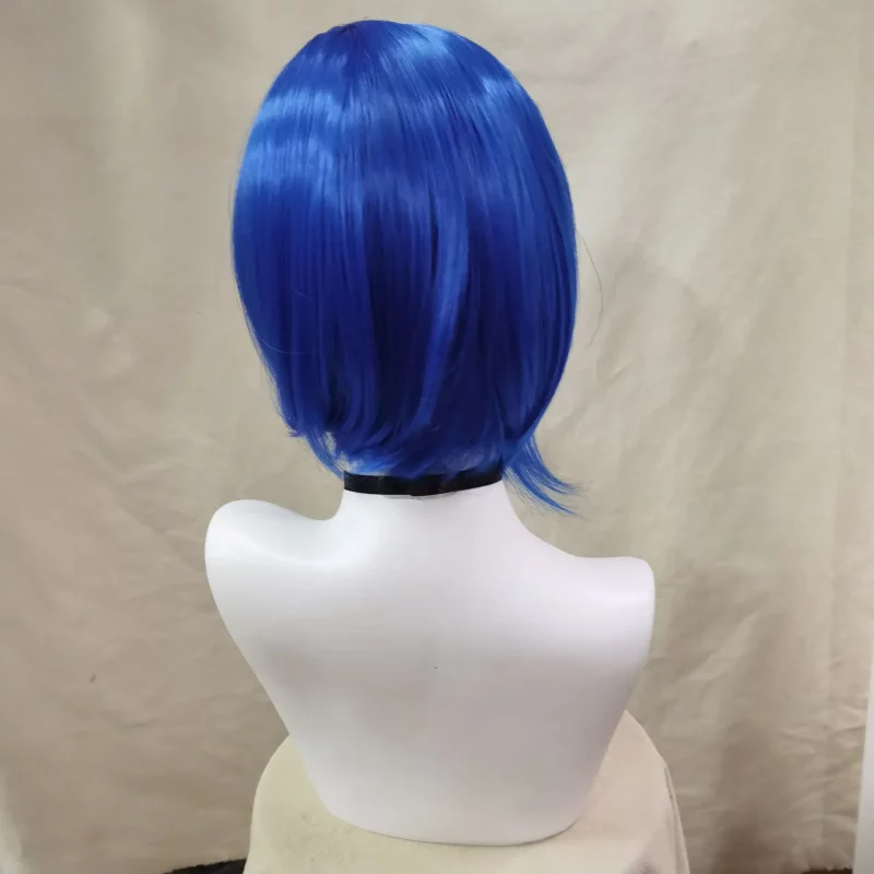 Sadness Blue Bob Wig - Image 4