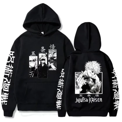 Anime Jujutsu Kaisen Hoodies Satoru Gojo Sweatshirt
