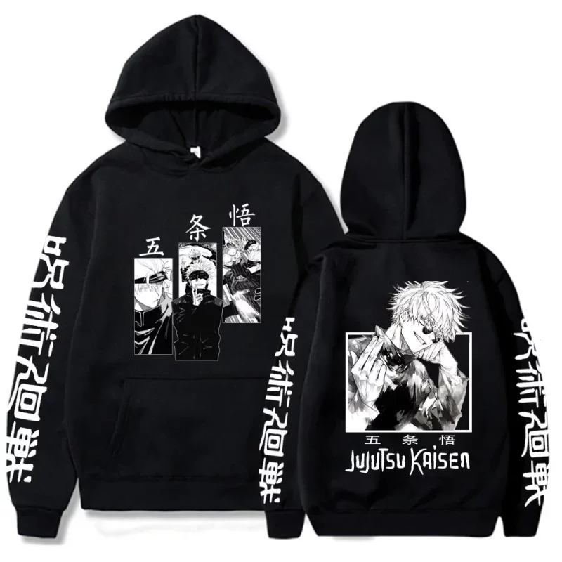 Anime Jujutsu Kaisen Hoodies Satoru Gojo Sweatshirt