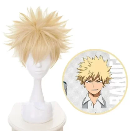 My Hero Academia Katsuki Bakugo Cosplay Wig