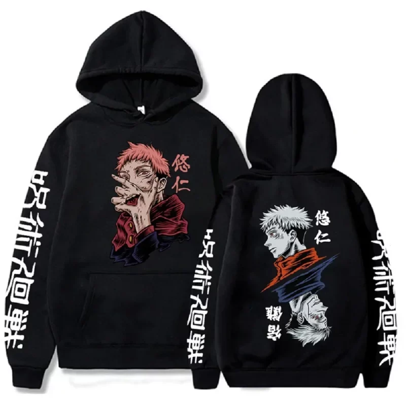 Anime Jujutsu Kaisen Hoodies Satoru Gojo Sweatshirt - Image 4