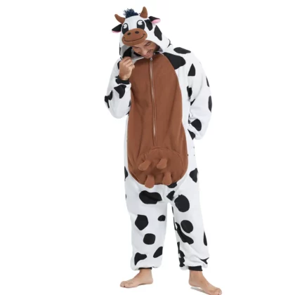 Cow Onesie Animal Costume for Adults
