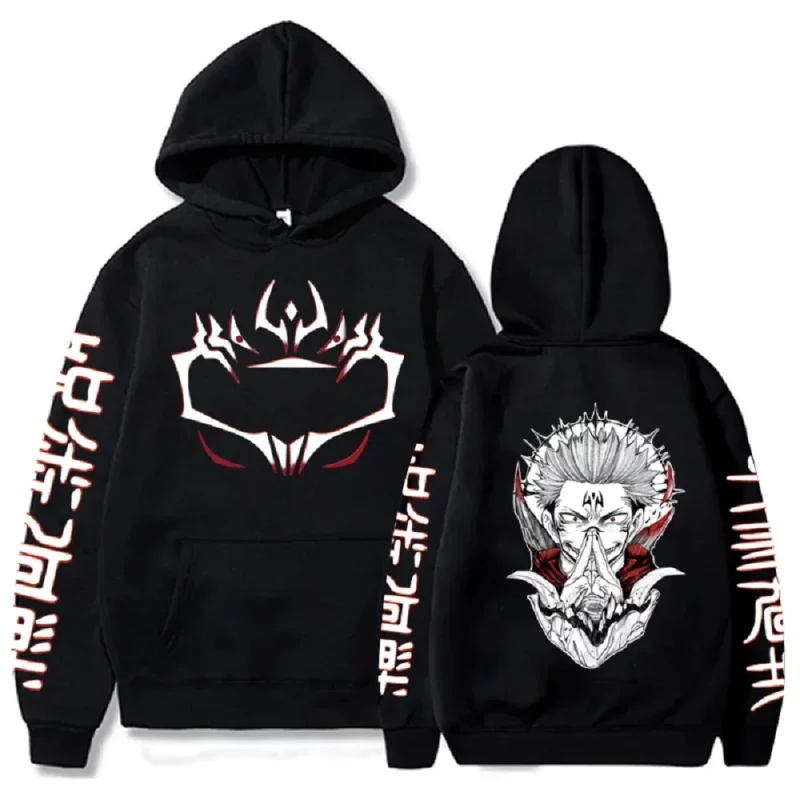 Anime Jujutsu Kaisen Hoodies Satoru Gojo Sweatshirt - Image 3
