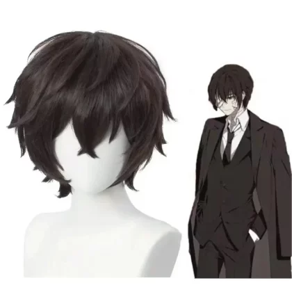Dazai Osamu Cosplay Wig