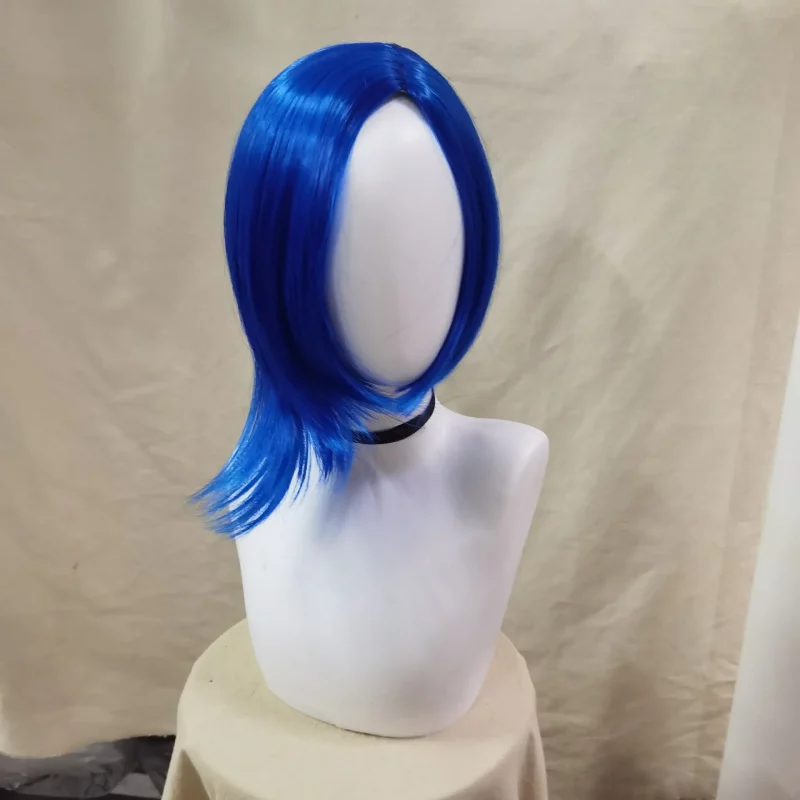 Sadness Blue Bob Wig - Image 5